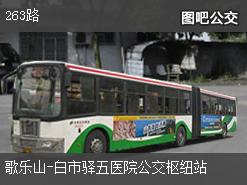 重庆263路上行公交线路