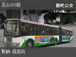 重庆巫山202路下行公交线路