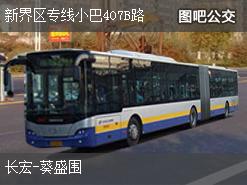香港新界区专线小巴407B路下行公交线路