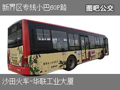 香港新界区专线小巴60P路公交线路