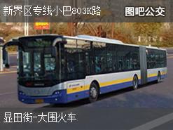 香港新界区专线小巴803K路下行公交线路
