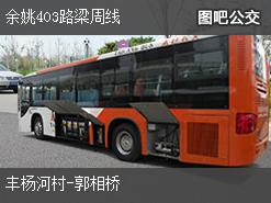 宁波余姚403路梁周线上行公交线路