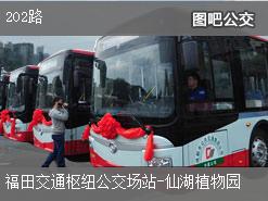 深圳202路下行公交线路