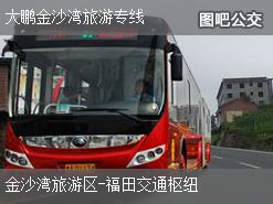 深圳大鹏金沙湾旅游专线下行公交线路