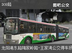 武汉309路上行公交线路